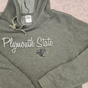 Plymouth State University New Hampshire Panthers Hoodie Sweatshirt Medium Crop